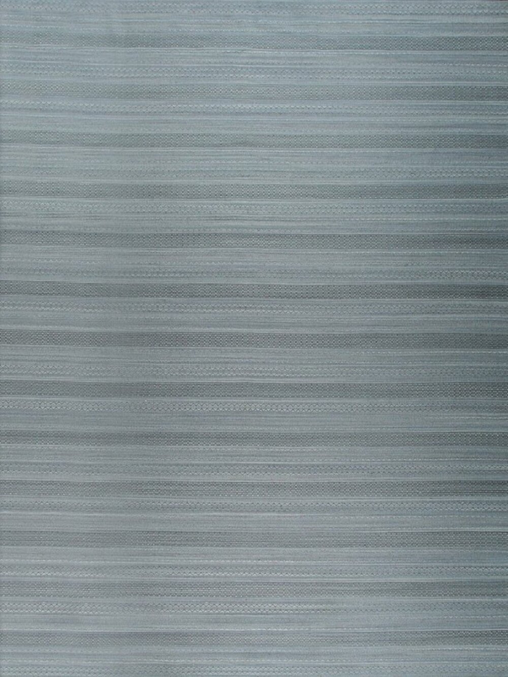 Gray Handmade Wool Area Rug 4' x 6' Flatweave Textured Neutral Rug